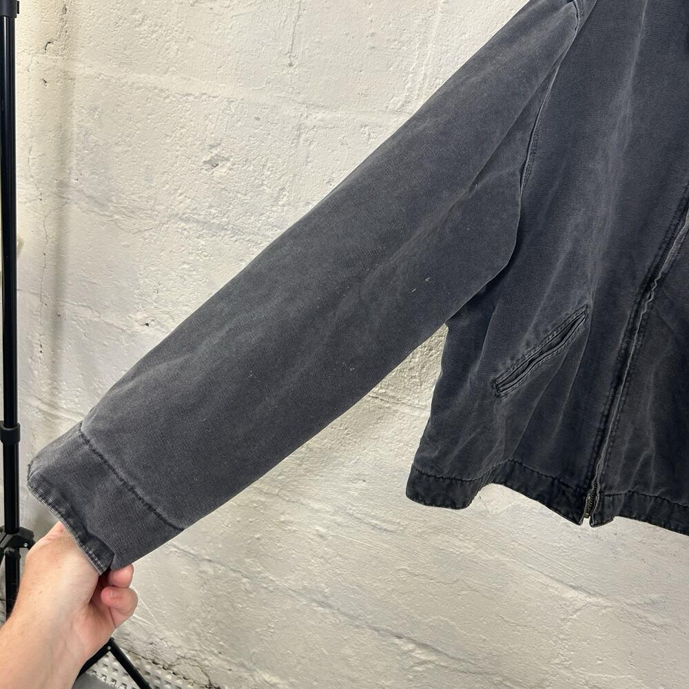 Vintage Carhartt Blanketed Detroit Jacket “Petrol Grey” J97 - Picture 11 of 16